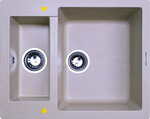 Кухонная мойка Zigmund & Shtain RECHTECK 600.2 млечный путь пленка защитная гидрогелевая krutoff для oppo r9s plus млечный путь
