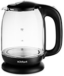 Чайник электрический Kitfort КТ-625-5 серый кофемолка kitfort кт 7202 серый