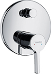 фото Смеситель для ванны hansgrohe metris s (внешняя монтажная часть) 31 465 000