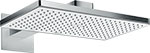 фото Верхний душ hansgrohe rainmaker select 460х270 мм 1 режим rain боковой кроншт. 460 мм &#189 '' 24 003 400