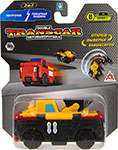 Машинка  1 Toy Transcar Double: Погрузчик – Пожарная машина, 8 см, блистер машинка 1 toy transcar double почтовая машина – скорая помощь 8 см блистер