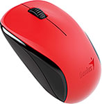Мышь беспроводная Genius NX-7000, красный беспроводная мышь oklick 605sw красный