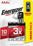 

Батарейка Energizer AAA Max (8шт.) E301530901