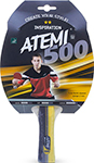 Ракетка для настольного тенниса Atemi 500 CV сетка для настольного тенниса atemi atn100 с креплением автомат нейлон
