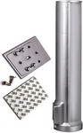Стаканодержатель для кулера Aqua Work NF-1 серебро 27156 стаканодержатель для кулера ael на шурупах серебристый