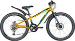Велосипед Novatrack 24 PRIME алюм.рама 11 золотой металлик 18-скор TY21/TS38/SG-6SI диск.торм.STG 24AHD.PRIME.11GGD20