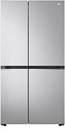 Холодильник Side by Side LG GC-B257SSZV, серебристый холодильник side by side ginzzu nfk 420 серебристый