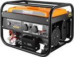 Генератор бензиновый Deko DKEG210-E  32 кВт  электростартер  желто-черный (065-1085-1)
