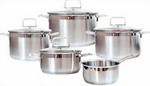 

Набор посуды Swiss Diamond Premium Steel SD PS SET L5