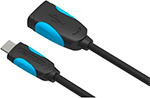 

Адаптер-переходник Vention USB Type C M/ OTG USB 2.0 AF гибкий 0 1м