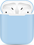 

Чехол силиконовый Eva для наушников Apple AirPods 1/2 - Голубой (CBAP03BL)