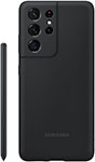 

Чеxол (клип-кейс) Samsung Galaxy S21 Ultra Silicone Cover с пером S Pen чёрный (Black) (EF-PG99PTBEGRU)