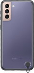 

Чеxол (клип-кейс) Samsung Galaxy S21+ Clear Protective Cover прозрачный c чёрной рамкой (EF-GG996CBEGRU)