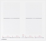 фото Встраиваемая электрическая варочная панель maunfeld cvi594sf2wh