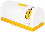 Электроточилка для ножей Kitfort КТ-4068-1, бело-желтый - фото 1