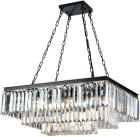 

Люстра подвесная Divinare 3001/01 SP-15 черно-золотой, Черный/золотистый