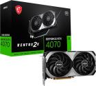 

Видеокарта MSI GeForce RTX 4070 VENTUS 2X E 12G, Серый/черный
