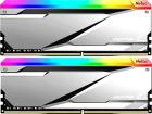 

Оперативная память Netac DDR5 32Gb (2x16Gb) 6800Mhz Z RGB (NTZED5P68DP-32S), Серебристый