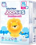 Подгузники-трусики Joonies Premium Soft размер XL 12-17 кг 38 шт 1699₽