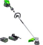 

Триммер аккумуляторный Greenworks 82V, 40 см, бесщеточный, с 1 х АКБ 5 Ач и ЗУ (2110607UB), Черный/зеленый