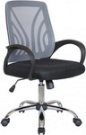 фото Кресло riva chair 8099 серая сетка (dw-04)