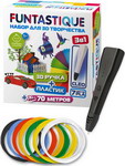 Набор для 3D рисования Funtastique CLEO (Черный) PLA-пластик 7 цветов FPN04B-PLA-7 набор для 3д творчества funtastique 4в1 для мальчиков новогодний
