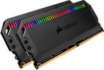 Оперативная память Corsair DDR4 16GB (2x8GB) 3600MHz DOMINATOR PLATINUM RGB black (CMT16GX4M2C3600C18) оперативная память ocpc ddr4 16gb 3600mhz xt ii white mmx16gd436c18w