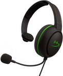 

Компьютерная гарнитура HyperX CloudX Chat HX-HSCCHX-BK/WW, черный/зеленый