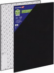 Холсты черные на картоне (МДФ) Brauberg ART, комплект 2 шт, 40х50 см, 280 г/м2, грунт, 100% хлопок (880352)