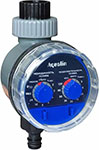 Таймер для полива электронный Zitrek Aqualin AT01 (082-2050), черно-синий электронный двухканальный таймер для полива aqualin