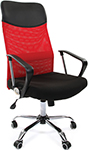 

Офисное кресло Chairman 610 15-21 черный + TW красный