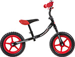 

Беговел Novatrack, Champion черный колесо 12'' EVA #120849