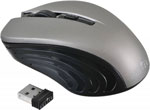 Беспроводная мышь Oklick 545MW черный/серый оптическая (1600dpi) беспроводная USB (3but) мышь беспроводная satechi m1 bluetooth 1200 dpi серый st abtcmm