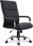 Кресло Brabix ''Space EX-508'', экокожа, хром, черное, 530860 кресло офисное brabix formula ex 537 экокожа черное 531388