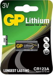 

Батарейка GP Lithium CR123A (1шт)