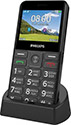 Мобильный телефон Philips Xenium E207 черный сотовый телефон philips xenium e207 blue
