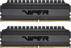 Оперативная память Patriot Memory DDR4 16GB (2x8GB) 4400MHz Viper 4 Blackout (PVB416G440C8K) оперативная память patriot memory ddr4 16gb 2x8gb 4400mhz viper 4 blackout pvb416g440c8k