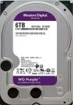 Жесткий диск HDD WDC 3.5" 6Tb SATA III Purple 5400rpm 256MB WD64PURZ