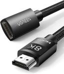 

Кабель для ТВ и аудио техники Ugreen HD151 (40447), HDMI 8K Male To Female