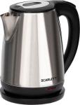 Чайник Scarlett SC-EK21S34, 2200 Вт, 1.8 литра, сталь, черный