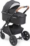 Коляска трансформер 2 в 1 Happy Baby MOMMER PRO, black nova