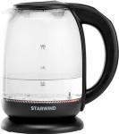

Чайник электрический Starwind SKS4517, 1.7л., 2200Вт, черный (стекло/пластик), Черный/прозрачный