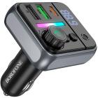 FM-трансмиттерАЗУ Borofone BC50 Ascenso 2USB1Type-C PD20WQC30 черный 598₽