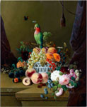 Постер  Real-master Де Ла Ротта Натюрморт с попугаем от Холодильник