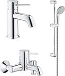 

Набор смесителей Grohe BauClassic хром (124404)