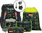 

Ранец Step By Step Grade Black Cat черный 4 предмета