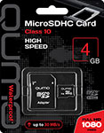 Карта памяти QUMO MicroSDHC _4GB Class10