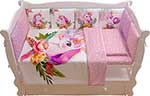 

Комплект в кроватку Amarobaby Unicorn Dream розовый 17 предметов AB213017UD/06