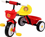 Велосипед трехколесный складной  Moby Kids Primo Львенок, красно-желтый 646235