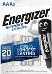 

Батарейка Energizer AAA Ultimate Lithium (2шт.) E301535601